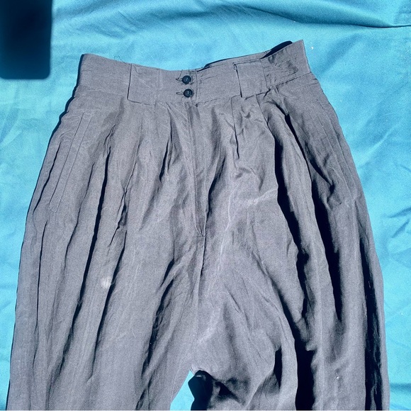 KENZO very high waist pleated pants ballon - Picture 1 of 7